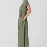 Mast Tee Dress in Fern