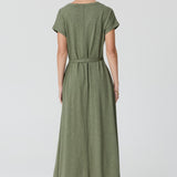 Mast Tee Dress in Fern