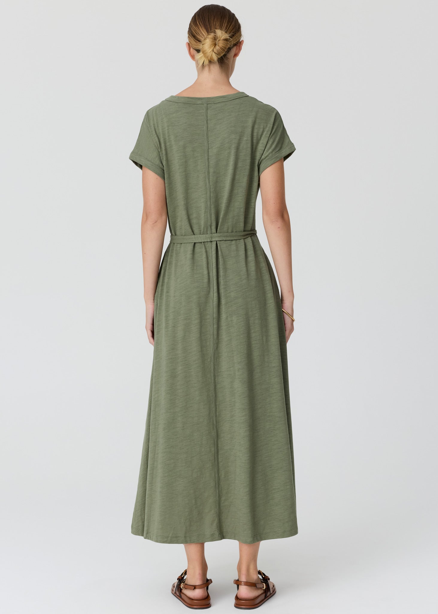Mast Tee Dress in Fern