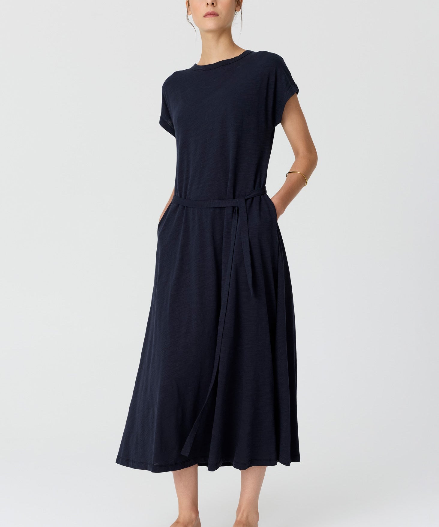 Mast Tee Dress in Ink