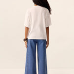 Tulip Tee in Ivory – model view 4