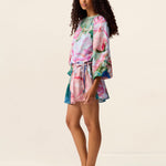 Roses Mini Dress in Print – model view 3