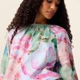 Roses Mini Dress in Print – model view 2
