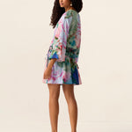 Roses Mini Dress in Print – model view 4