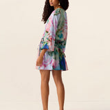 Roses Mini Dress in Print – model view 4