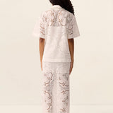 Lotus Shirt in Off White – model view 4