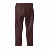 Kennedy Crop Pant In Raisin