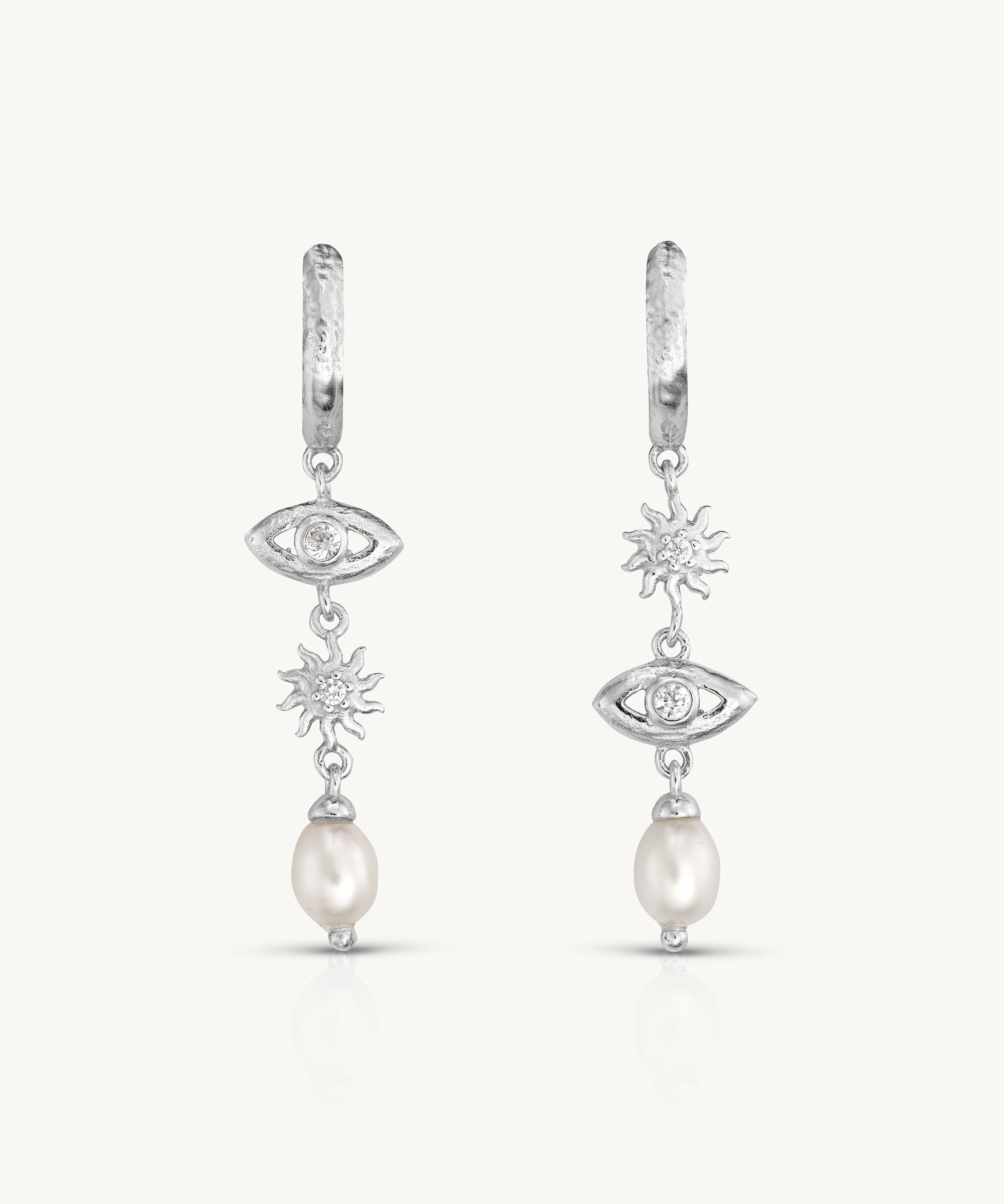 Soleil Silver Earrings