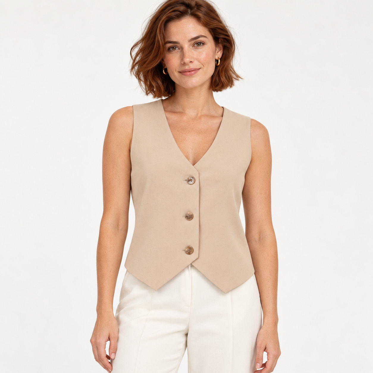 Vest in Camelette