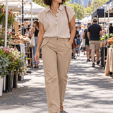 Jones Pants in Safari