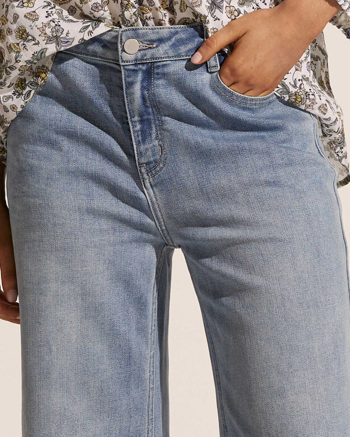 Rhythm Pant in Washed Denim