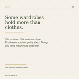 Wardrobe Detox