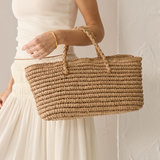 Tressa Straw Beach Bag