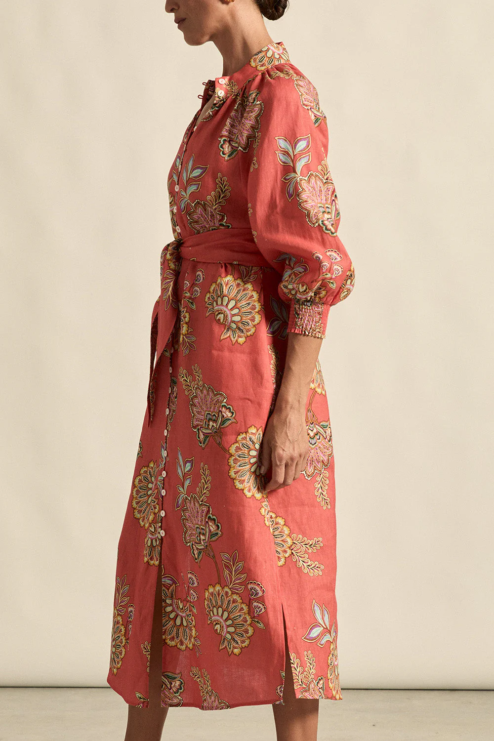 Flourish Dress - Kgari Melon