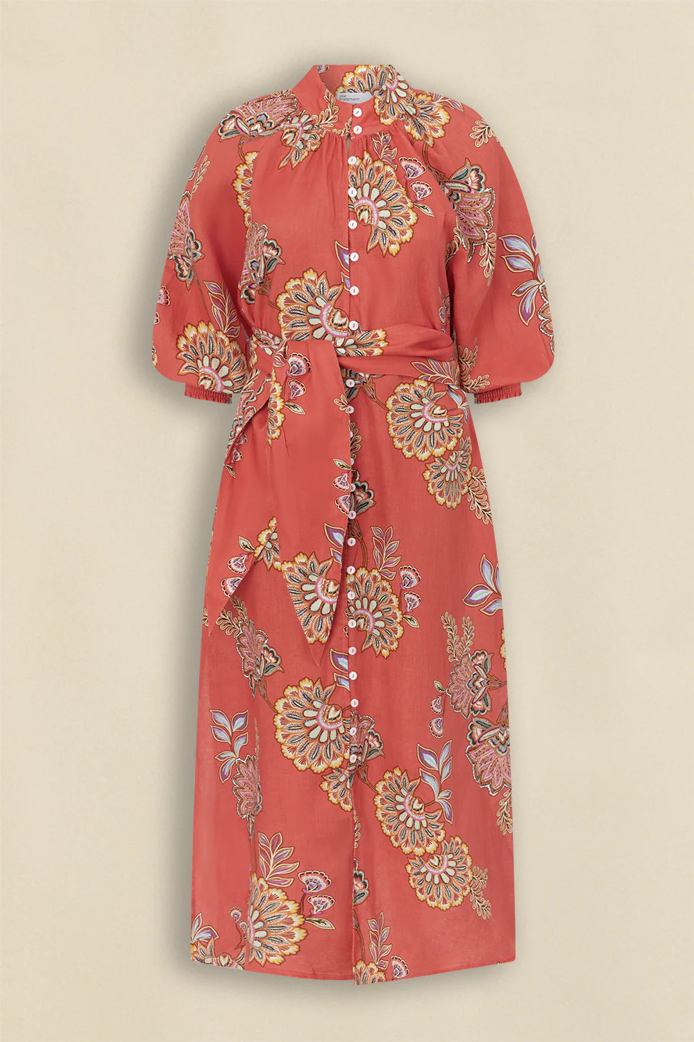 Flourish Dress - Kgari Melon