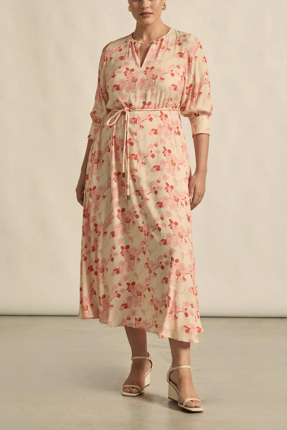 Scene Dress - Cherry Tulip