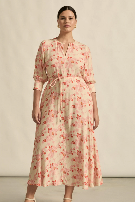 Scene Dress - Cherry Tulip