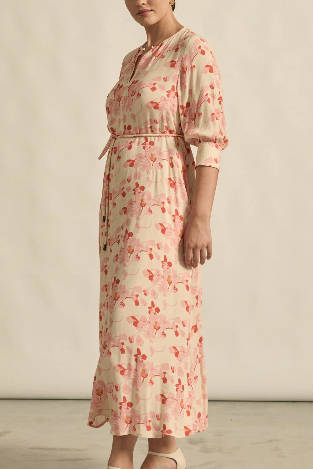 Scene Dress - Cherry Tulip