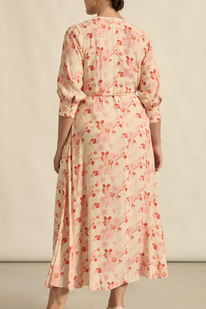 Scene Dress - Cherry Tulip