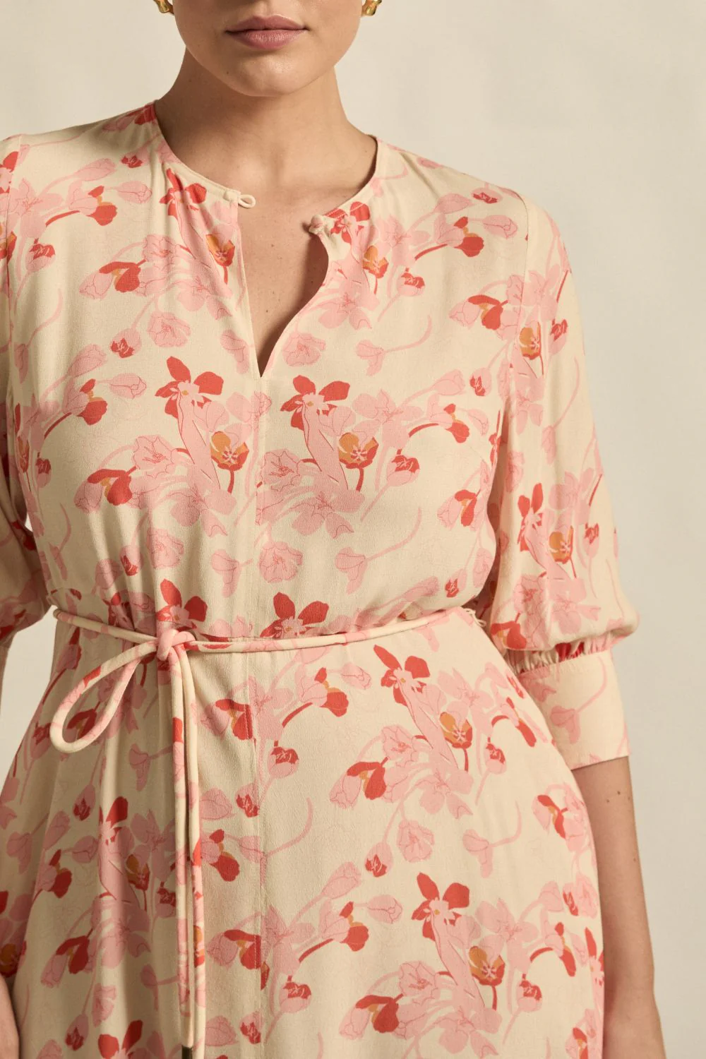 Scene Dress - Cherry Tulip