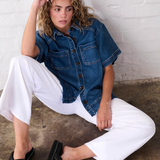 Zoe Denim Shirt - Dakota Wash