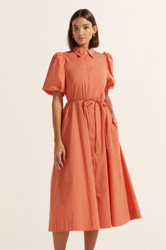 Hark Dress in Nectarine