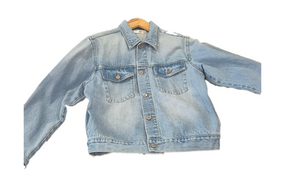 Classic Light Wash Denim Jacket - preloved