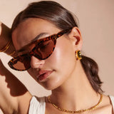 Catie Sunglasses in Tort