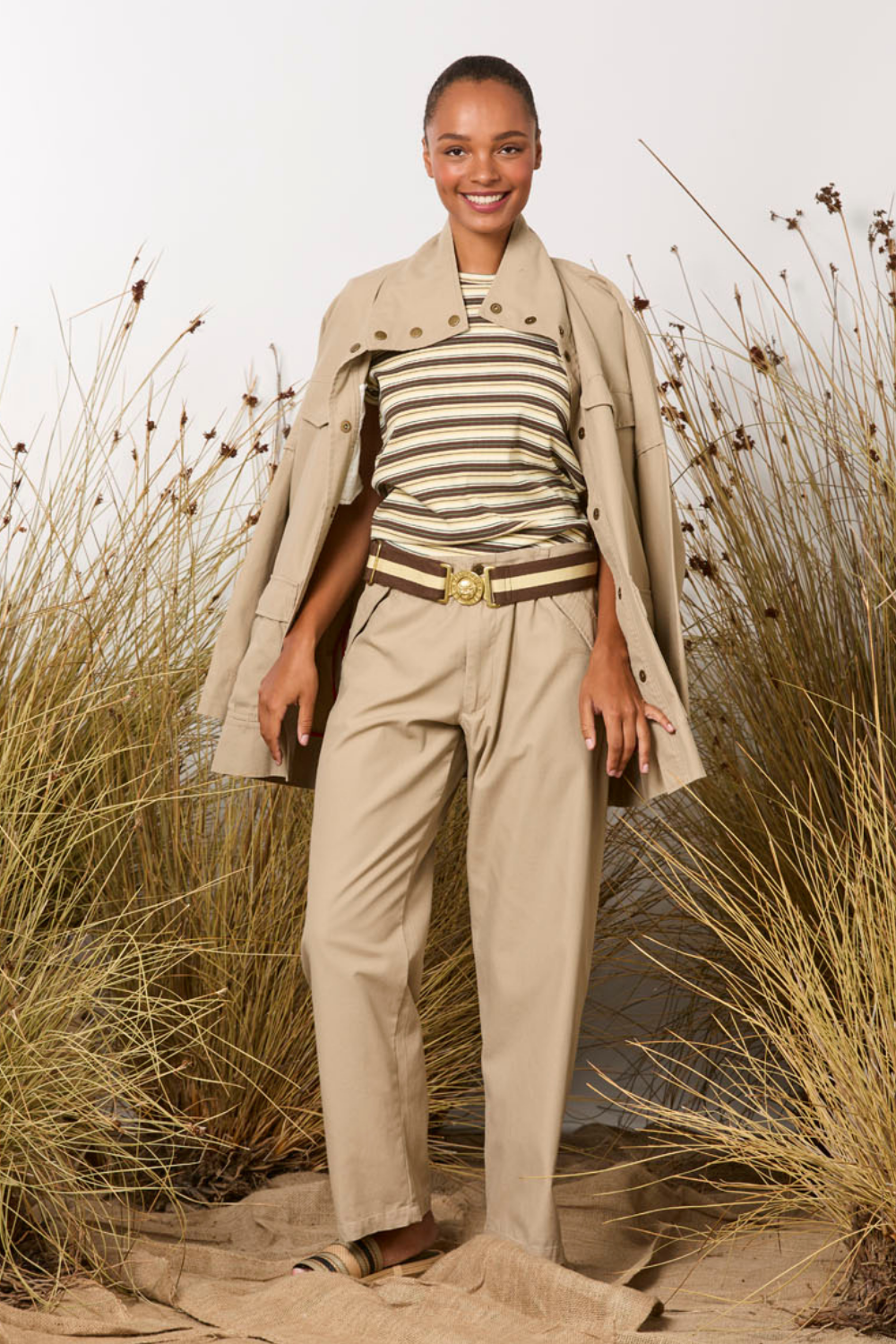 Jones Pants in Safari