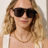Aviator Sunglasses in Black