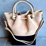 Barcelona Suede Leather Bag