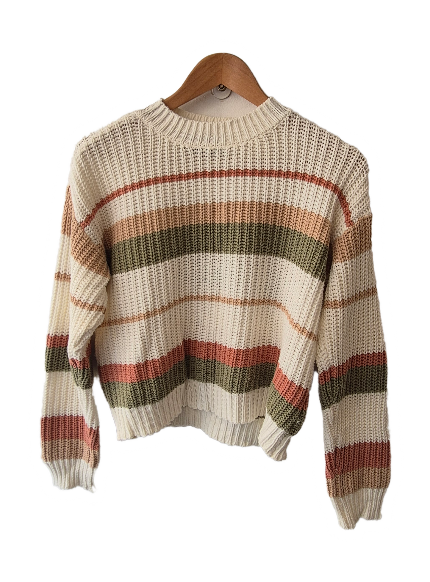 Minkpink Multicolor Stripe Knit Jumper - preloved