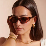 Catie Sunglasses in Tort