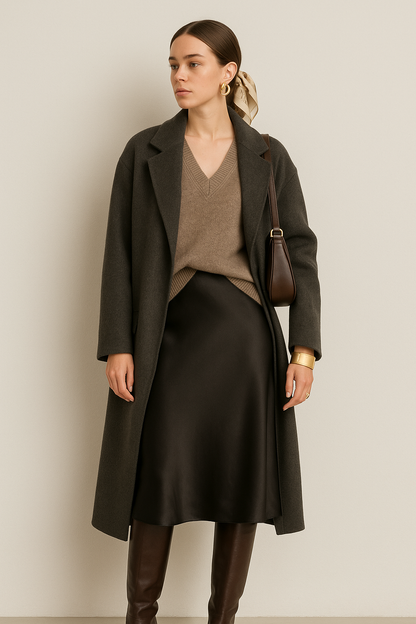 V Neck Cashmere Vest