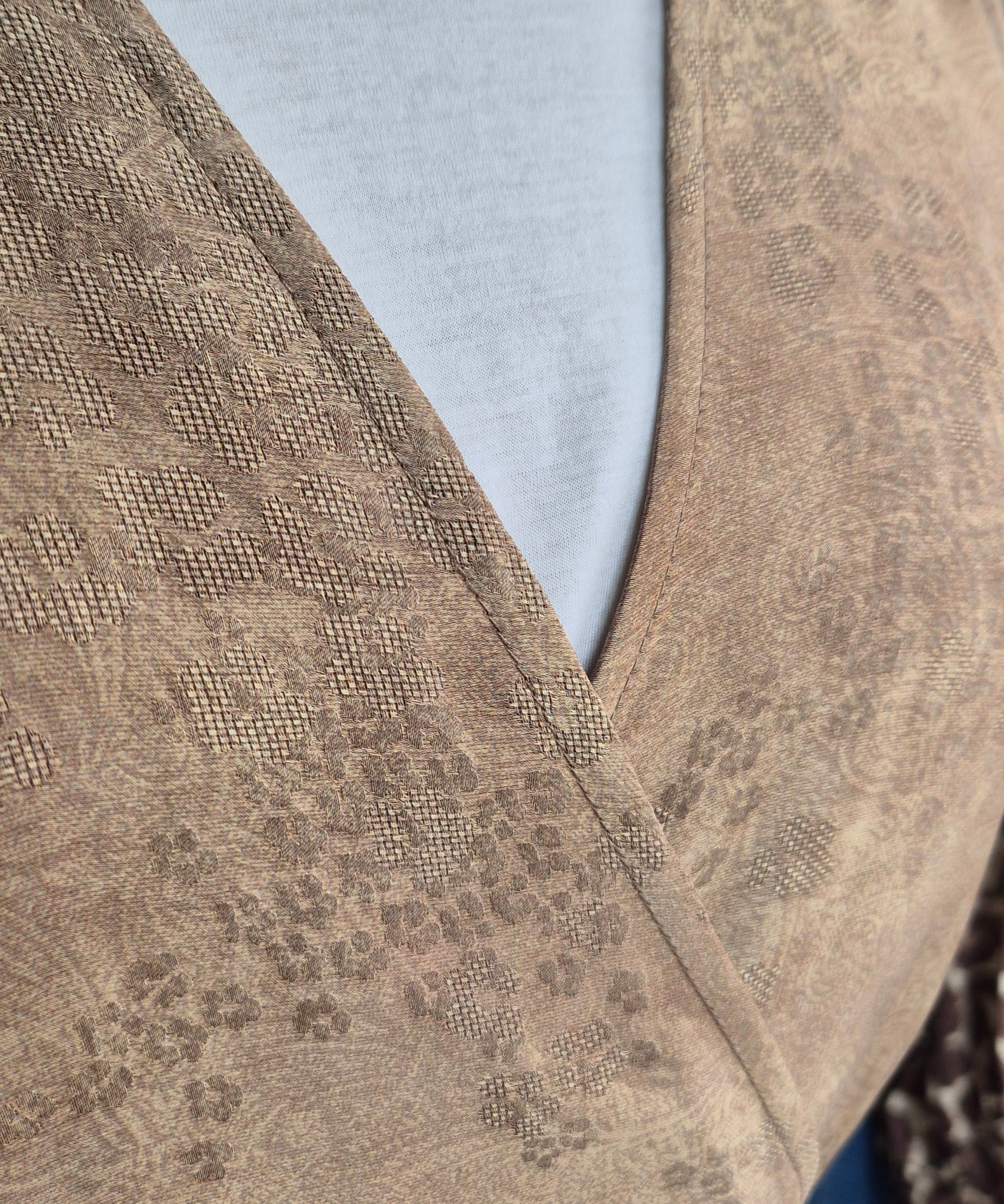 Silk Cut Wrap Dress