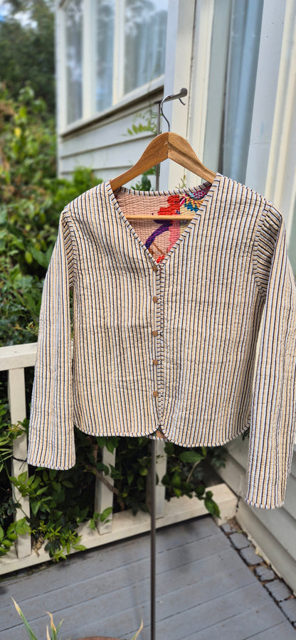 Vintage Reversible Quilted Jacket