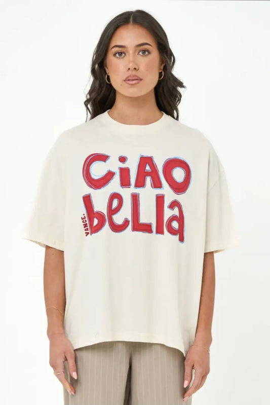 Ciao Bella Oversized Tee