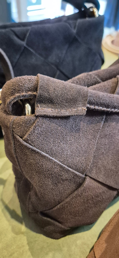 Madrid Suede Leather Bag
