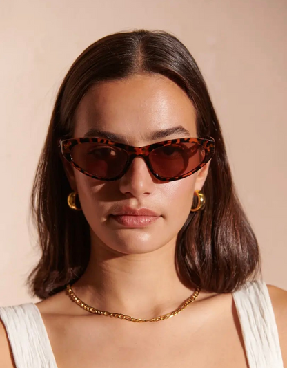 Catie Sunglasses in Tort