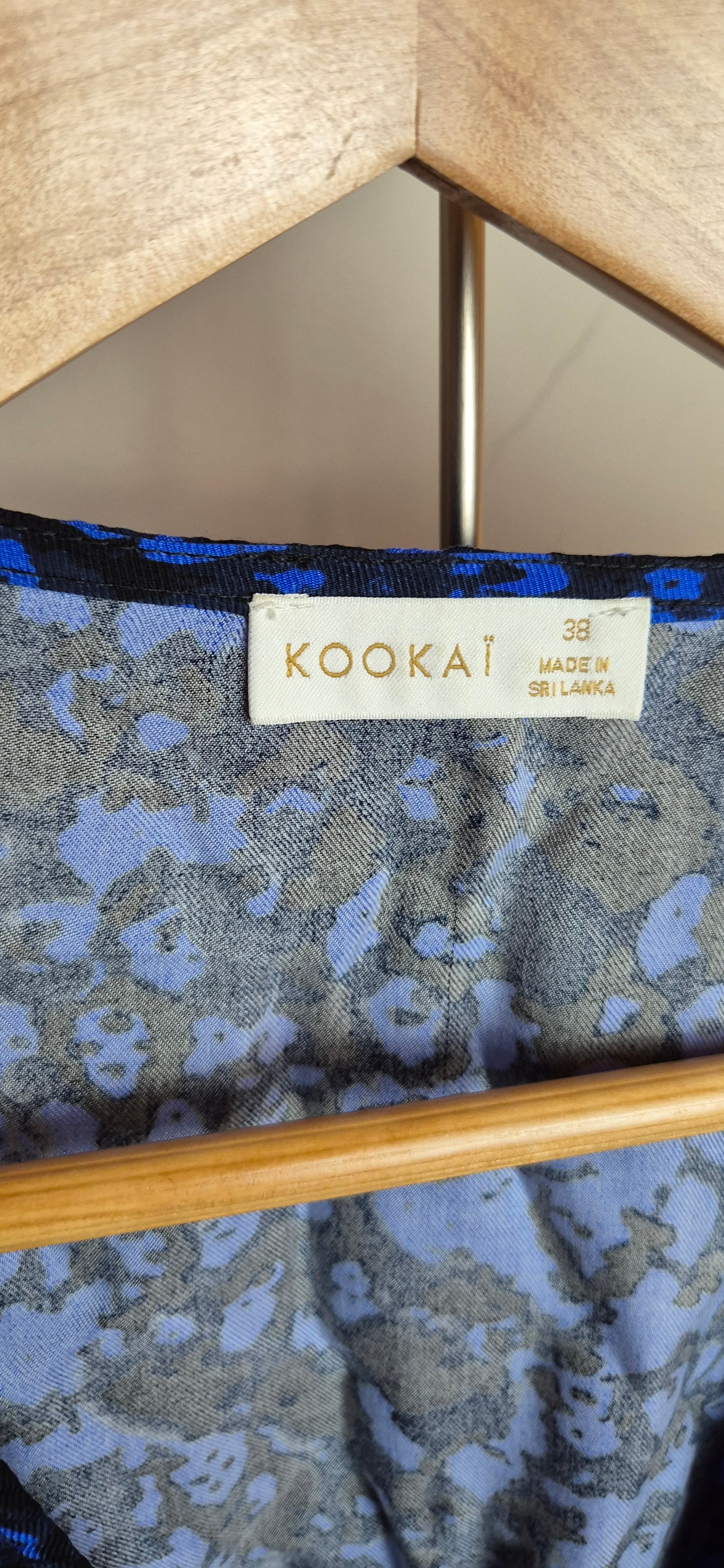Kookai Sapphire Noir Wrap Dress