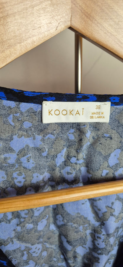Kookai Sapphire Noir Wrap Dress