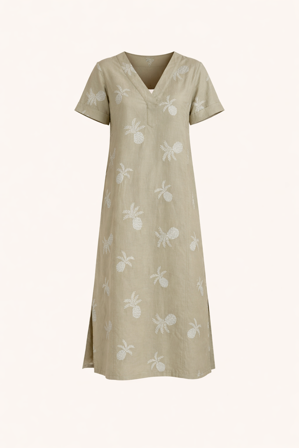 Emily Dress in Pistachio Green