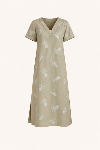 Emily Dress in Pistachio Green