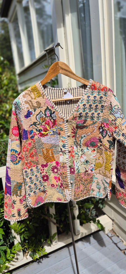 Vintage Reversible Quilted Jacket