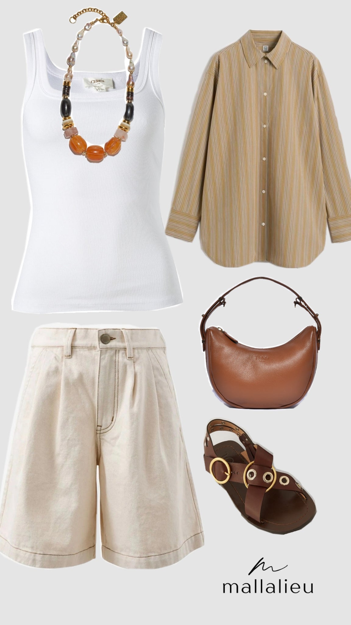 Elizabeth Bag in Mud Brown