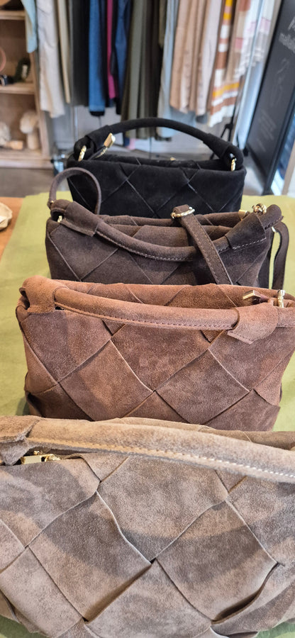 Madrid Suede Leather Bag