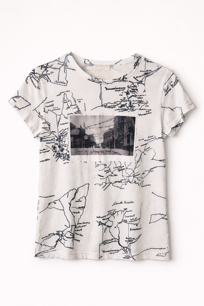 Handwritten Maps Tee