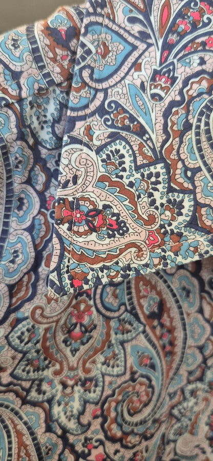 Liberty Fabric Paisley Shirt - preloved