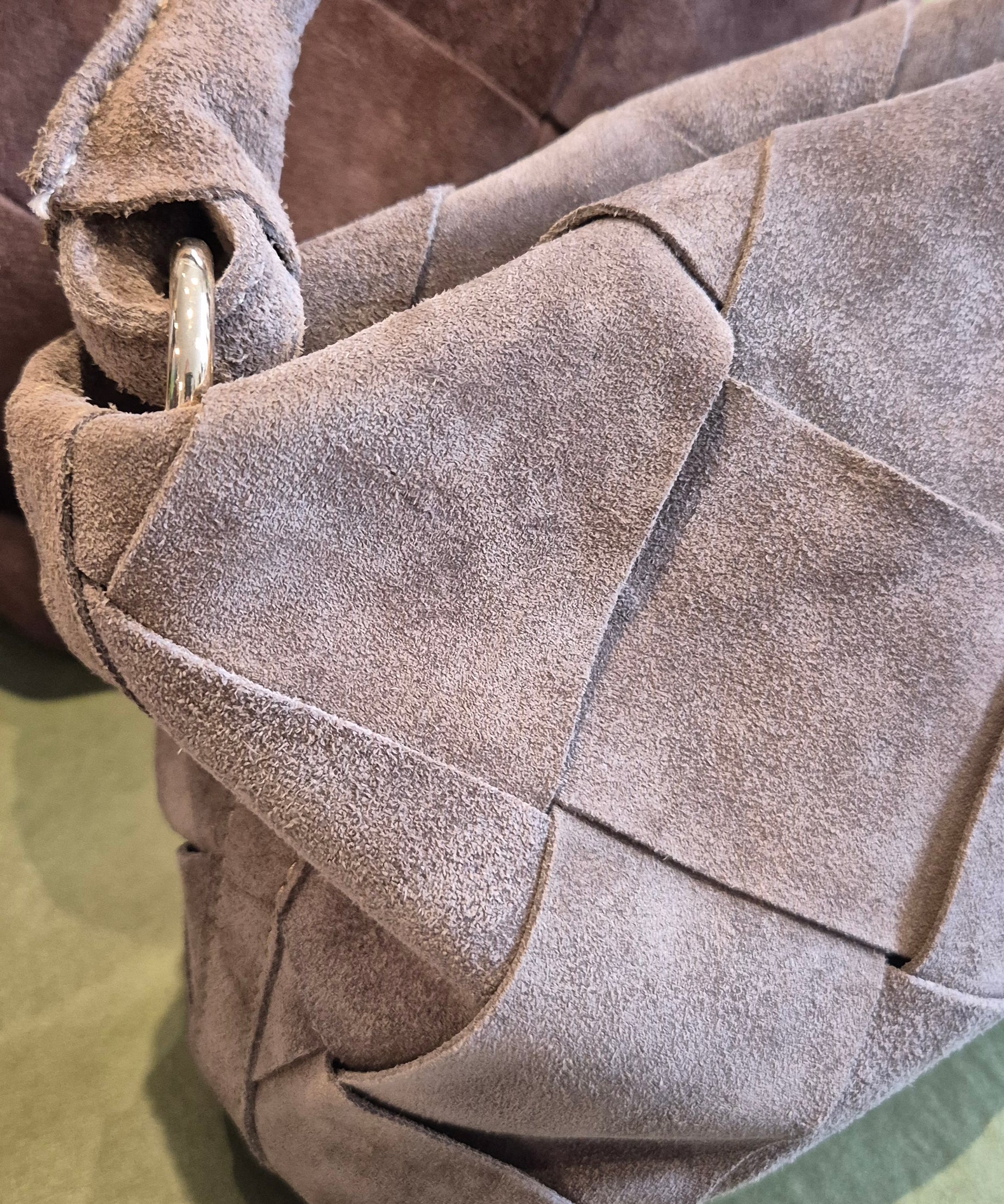 Madrid Suede Leather Bag