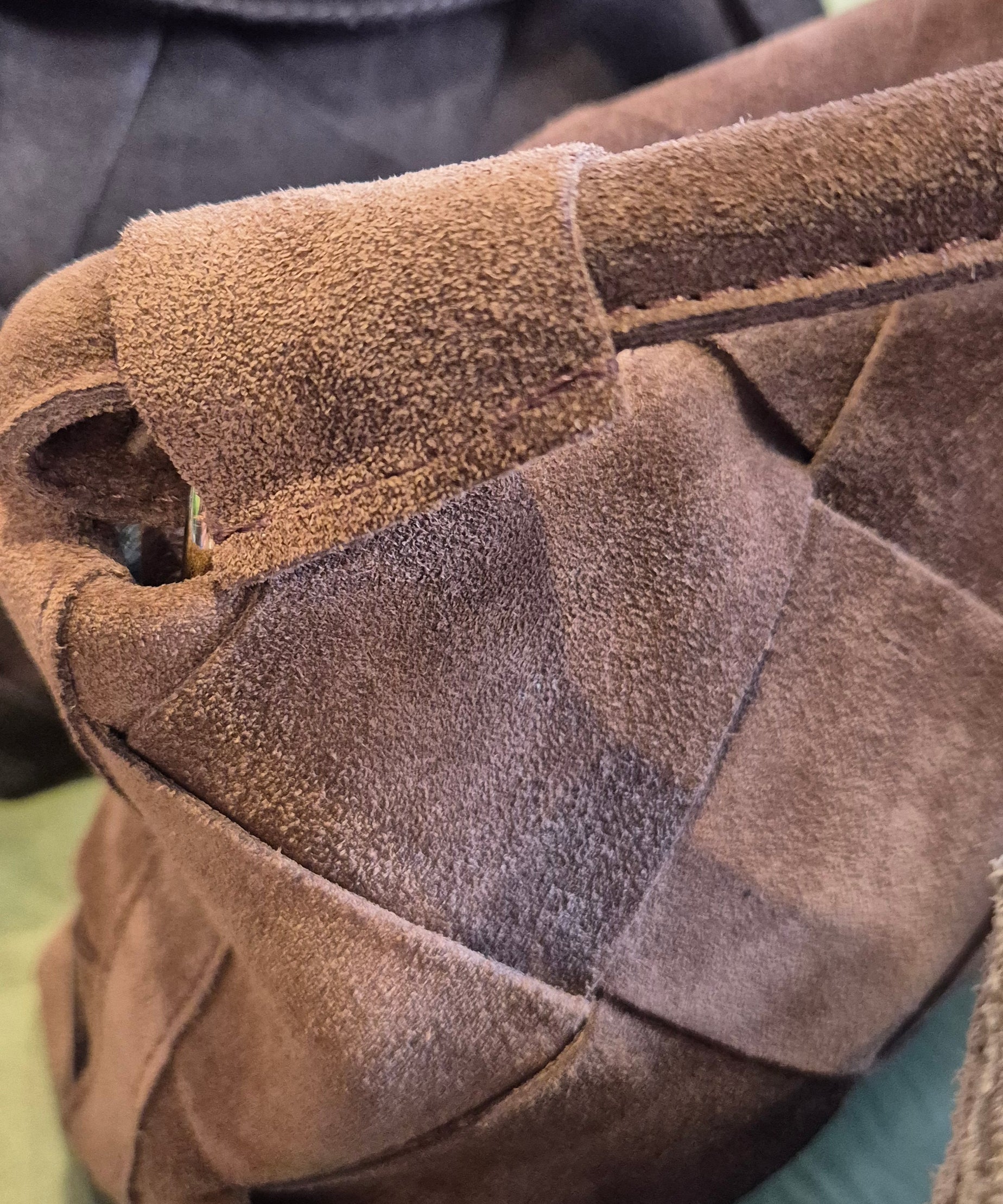 Madrid Suede Leather Bag